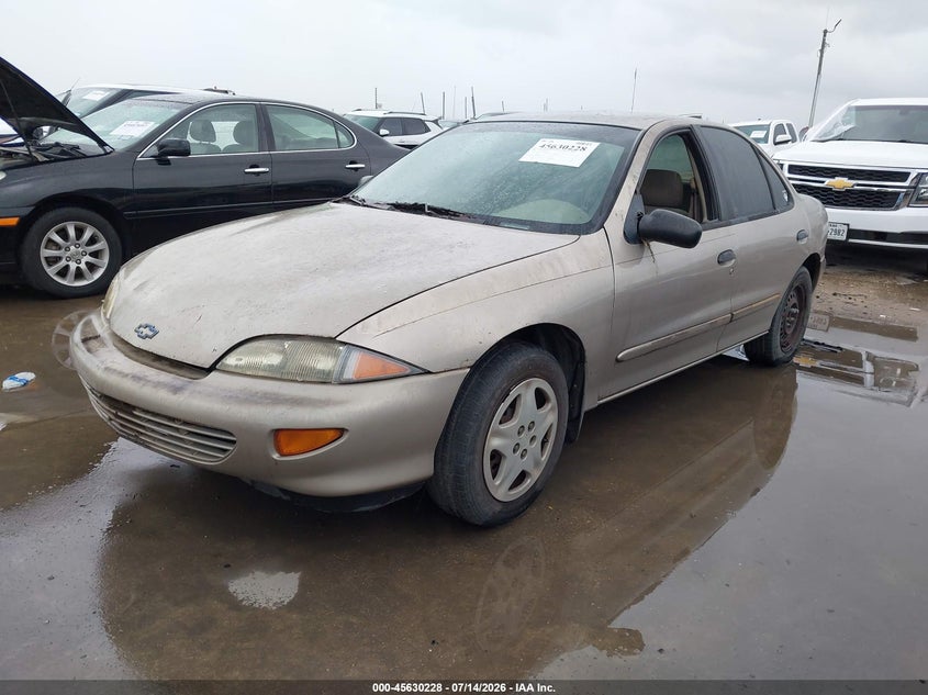 1997 Chevrolet Cavalier VIN 1G1JC5245V7299081 IAAI salvage auction — LEFT SIDE, Original (Texas), sold $100 on 2026-08-21 (photo 2)