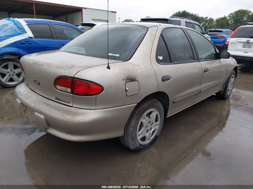 1997 Chevrolet Cavalier VIN 1G1JC5245V7299081 IAAI salvage auction — LEFT SIDE, Original (Texas), sold $100 on 2026-08-21 (photo 4)