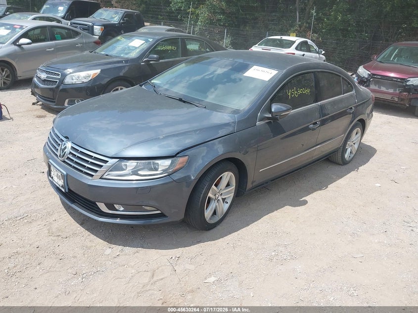 2014 Volkswagen Cc VIN WVWBP7AN9EE532123 IAAI salvage auction — NORMAL WEAR, Clear (Indiana), sold $300 on 2026-07-29 (photo 2)
