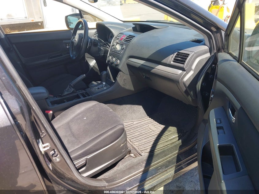 2013 Subaru Impreza VIN JF1GPAC62DH835434 IAAI salvage auction — FRONT END, Salvage (California), sold $25 on 2026-07-30 (photo 5)