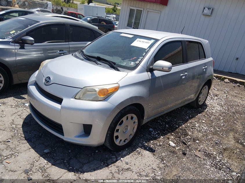 2008 Scion Xd VIN JTKKU10408J027400 IAAI salvage auction — UNKNOWN, Clear (Arkansas), sold $600 on 2026-07-30 (photo 2)