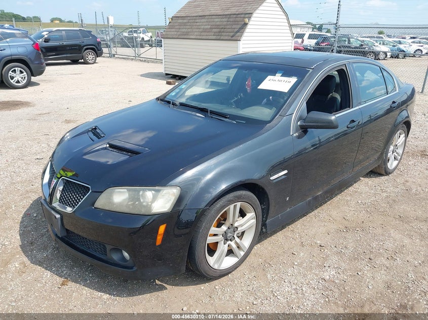2008 Pontiac G8 VIN 6G2ER57768L149929 IAAI salvage auction — NORMAL WEAR, Clear (Illinois), sold $775 on 2026-07-29 (photo 2)
