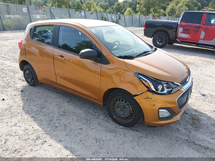 2019 Chevrolet Spark VIN KL8CB6SA7KC738422 IAAI salvage auction — NORMAL WEAR, Clear (New Jersey), sold $2,600 on 2026-07-28 (photo 1)