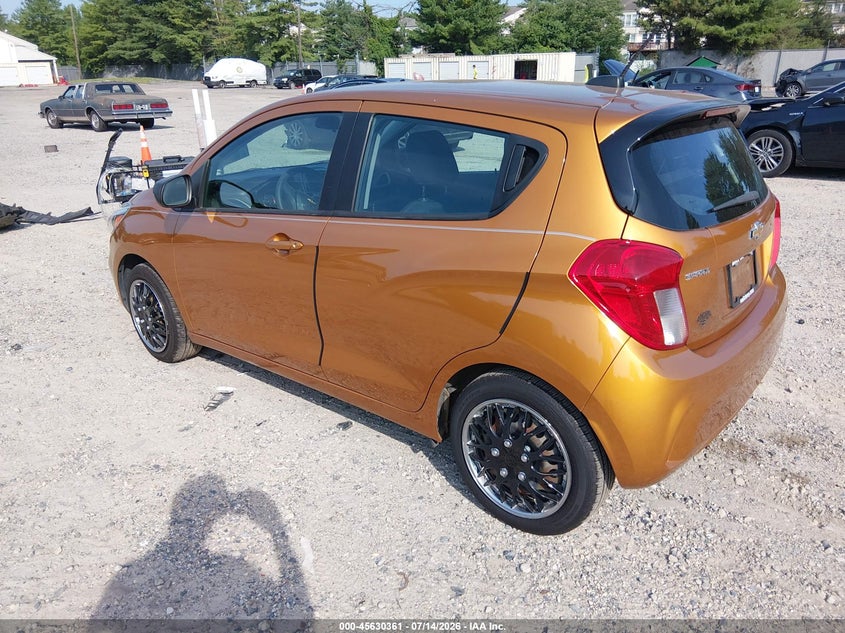 2019 Chevrolet Spark VIN KL8CB6SA7KC738422 IAAI salvage auction — NORMAL WEAR, Clear (New Jersey), sold $2,600 on 2026-07-28 (photo 3)
