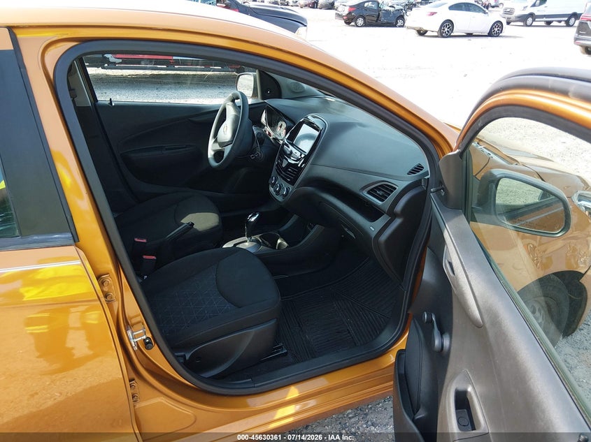 2019 Chevrolet Spark VIN KL8CB6SA7KC738422 IAAI salvage auction — NORMAL WEAR, Clear (New Jersey), sold $2,600 on 2026-07-28 (photo 5)