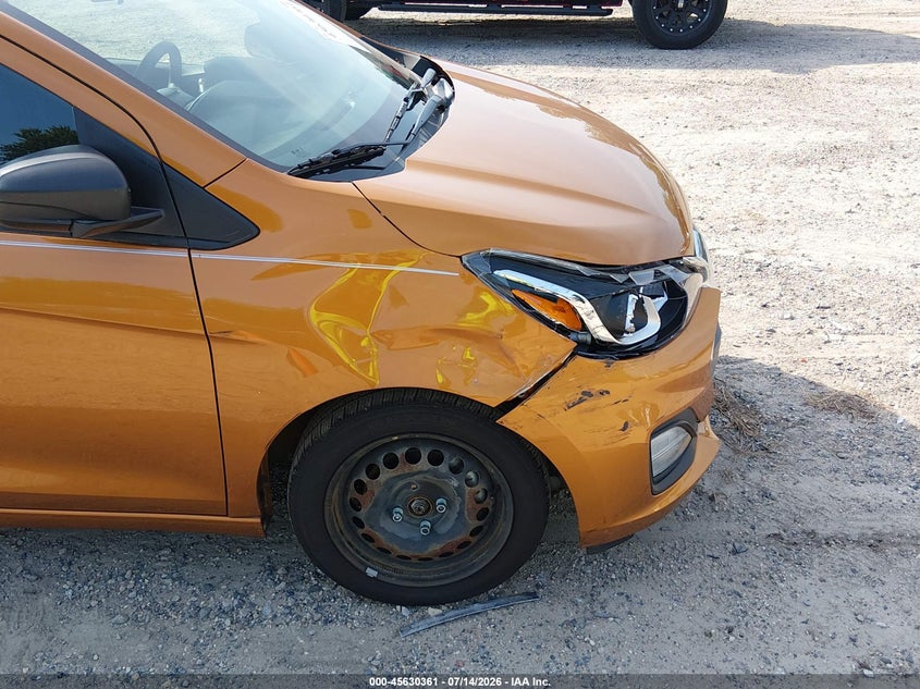 2019 Chevrolet Spark VIN KL8CB6SA7KC738422 IAAI salvage auction — NORMAL WEAR, Clear (New Jersey), sold $2,600 on 2026-07-28 (photo 6)