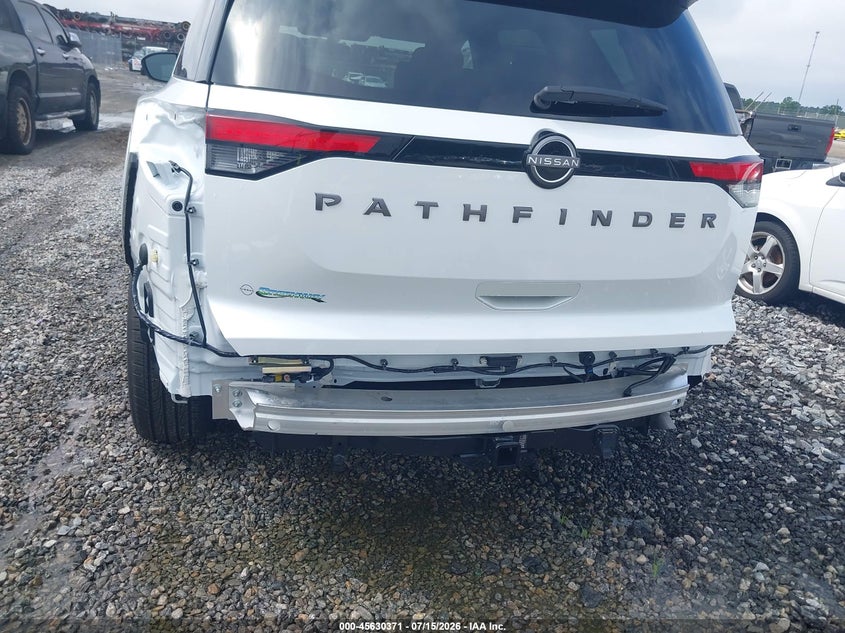 2026 Nissan Pathfinder VIN 5N1DR3BSXTC236936 IAAI salvage auction — REAR END, Salvage Title, sold $12,800 on 2026-08-21 (photo 6)