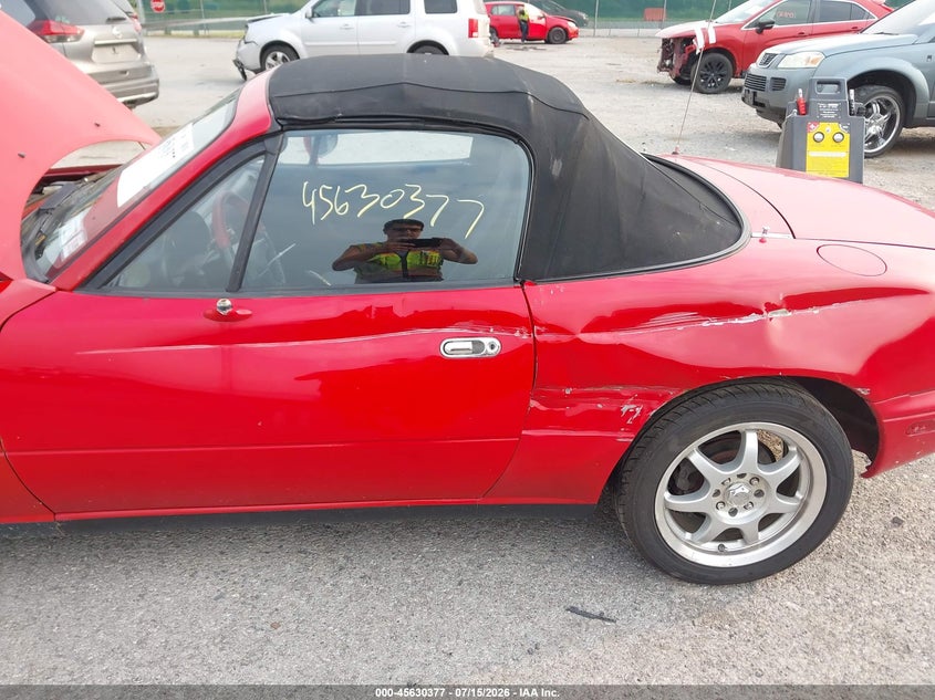1992 Mazda Mx-5 miata VIN JM1NA3519N0304683 IAAI salvage auction — LEFT SIDE, Mv-907A (New York), sold $1,050 on 2026-07-28 (photo 6)