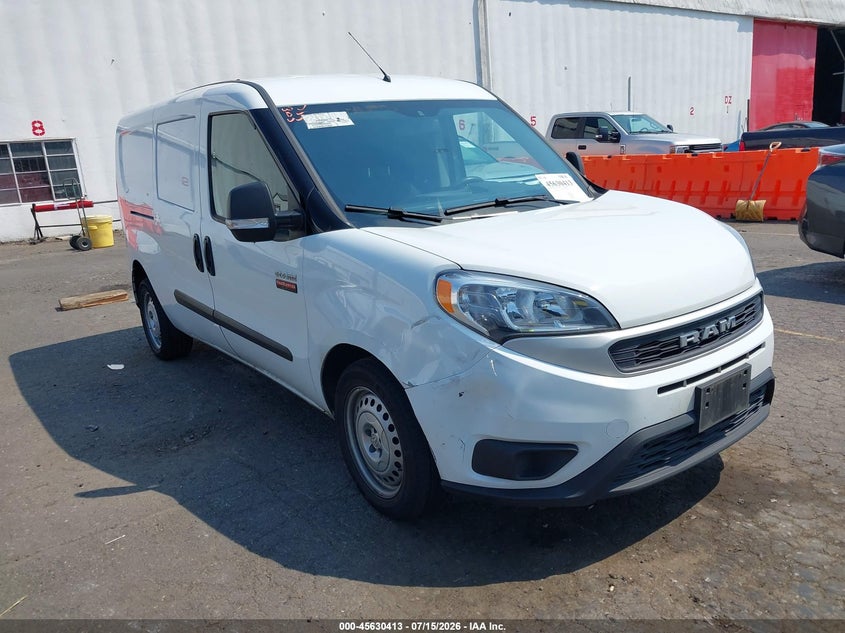 2022 Ram Promaster city VIN ZFBHRFAB2N6Y30918 IAAI salvage auction — LEFT SIDE, Enterprise Vehicles Clear Only (Oregon), sold $9,025 on 2026-07-29 (photo 1)