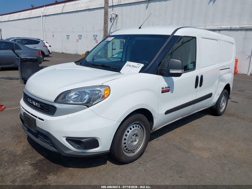 2022 Ram Promaster city VIN ZFBHRFAB2N6Y30918 IAAI salvage auction — LEFT SIDE, Enterprise Vehicles Clear Only (Oregon), sold $9,025 on 2026-07-29 (photo 2)