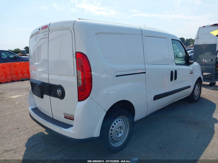 2022 Ram Promaster city VIN ZFBHRFAB2N6Y30918 IAAI salvage auction — LEFT SIDE, Enterprise Vehicles Clear Only (Oregon), sold $9,025 on 2026-07-29 (photo 4)