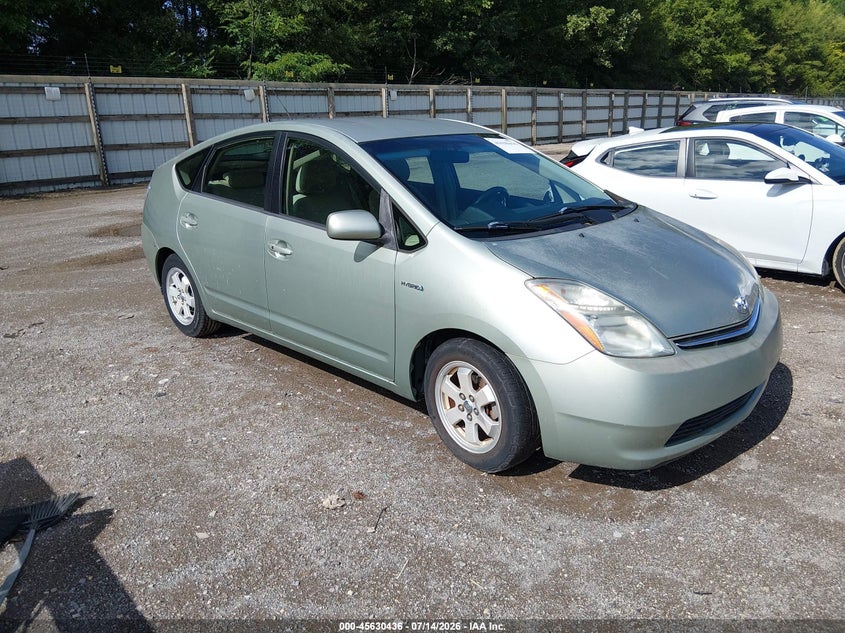 2008 Toyota Prius VIN JTDKB20UX87708275 IAAI salvage auction — NORMAL WEAR, Clear (Tennessee), sold $75 on 2026-07-29 (photo 1)