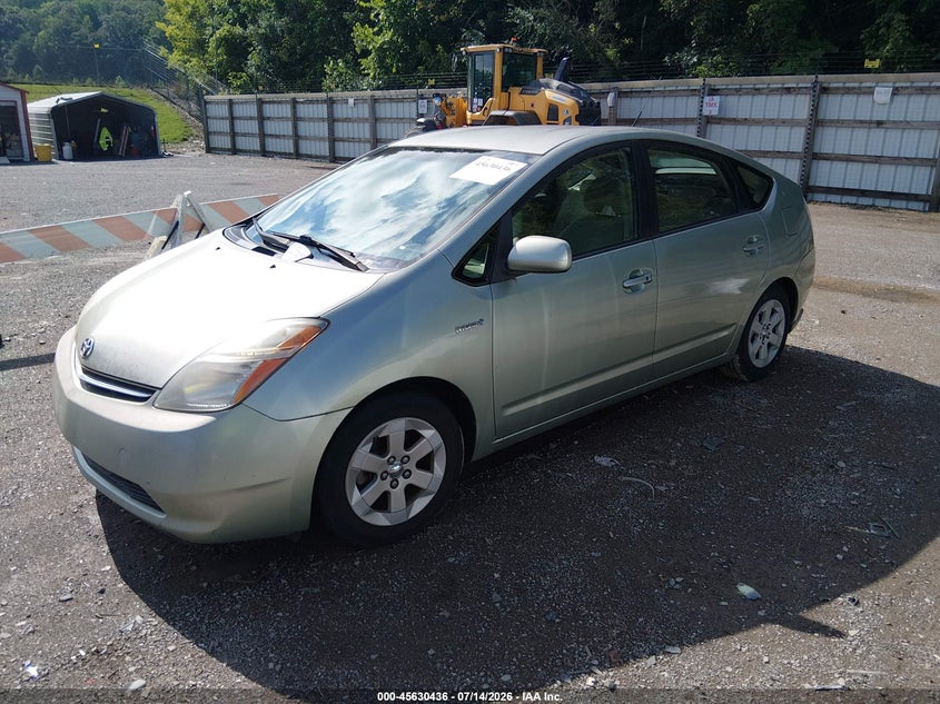 2008 Toyota Prius VIN JTDKB20UX87708275 IAAI salvage auction — NORMAL WEAR, Clear (Tennessee), sold $75 on 2026-07-29 (photo 2)