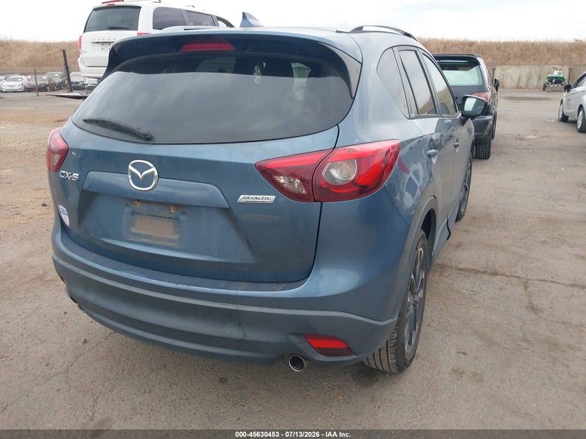 2016 Mazda Cx-5 VIN JM3KE2DY2G0650939 IAAI salvage auction — NORMAL WEAR, Clear - Dealer Only (California), sold $25 on 2026-07-22 (photo 4)