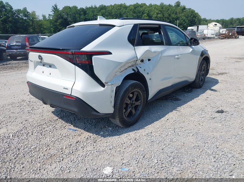 2023 Toyota Bz4x VIN JTMABACA6PA018306 IAAI salvage auction — RIGHT REAR, Salvage Title, sold $6,200 on 2026-07-23 (photo 4)