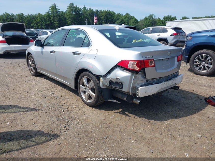 2012 Acura Tsx VIN JH4CU2F47CC011781 IAAI salvage auction — FRONT & REAR, Clear (Massachusetts), sold $1,650 on 2026-07-23 (photo 3)