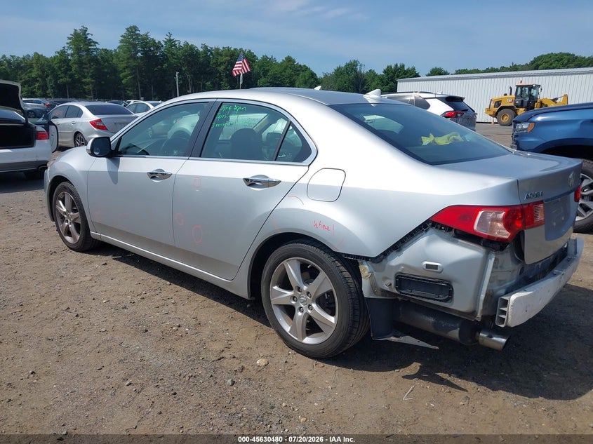 2012 Acura Tsx VIN JH4CU2F47CC011781 IAAI salvage auction — FRONT & REAR, Clear (Massachusetts), sold $1,650 on 2026-07-23 (photo 6)