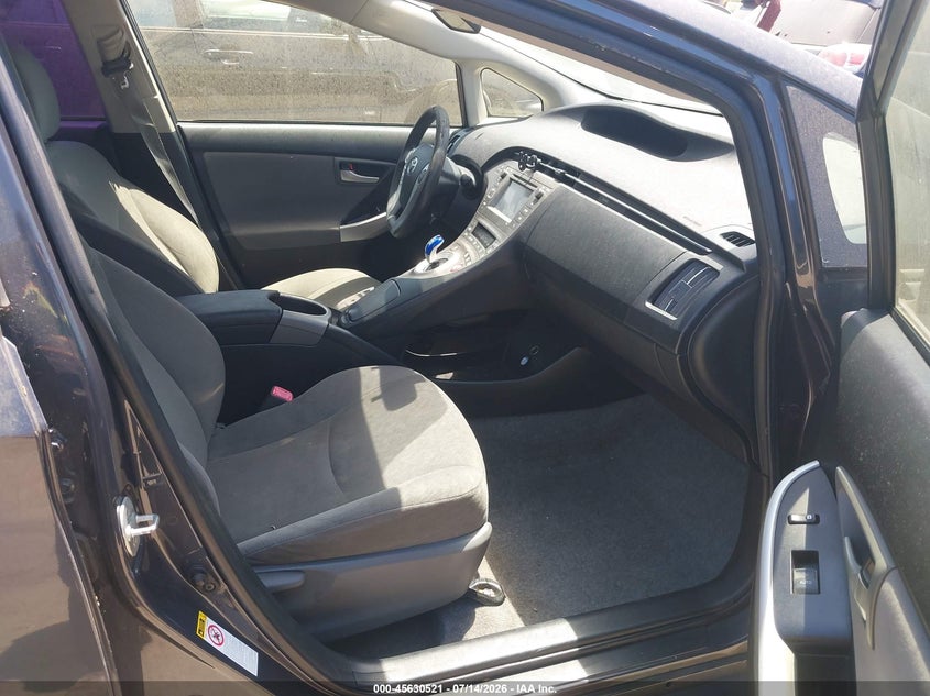 2013 Toyota Prius VIN JTDKN3DU9D1715903 IAAI salvage auction — UNKNOWN, Clear - Dealer Only (California), sold $2,150 on 2026-07-22 (photo 5)