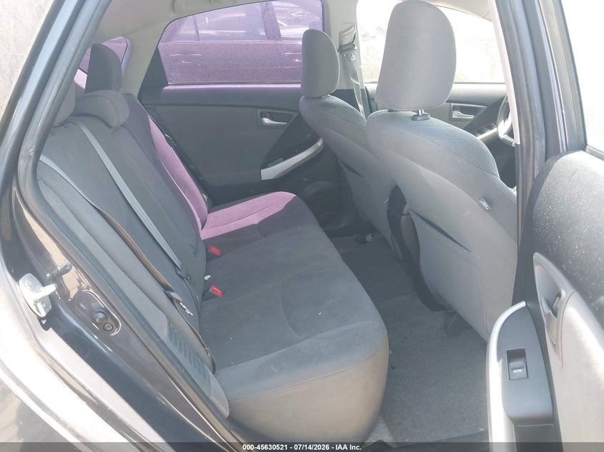2013 Toyota Prius VIN JTDKN3DU9D1715903 IAAI salvage auction — UNKNOWN, Clear - Dealer Only (California), sold $2,150 on 2026-07-22 (photo 8)