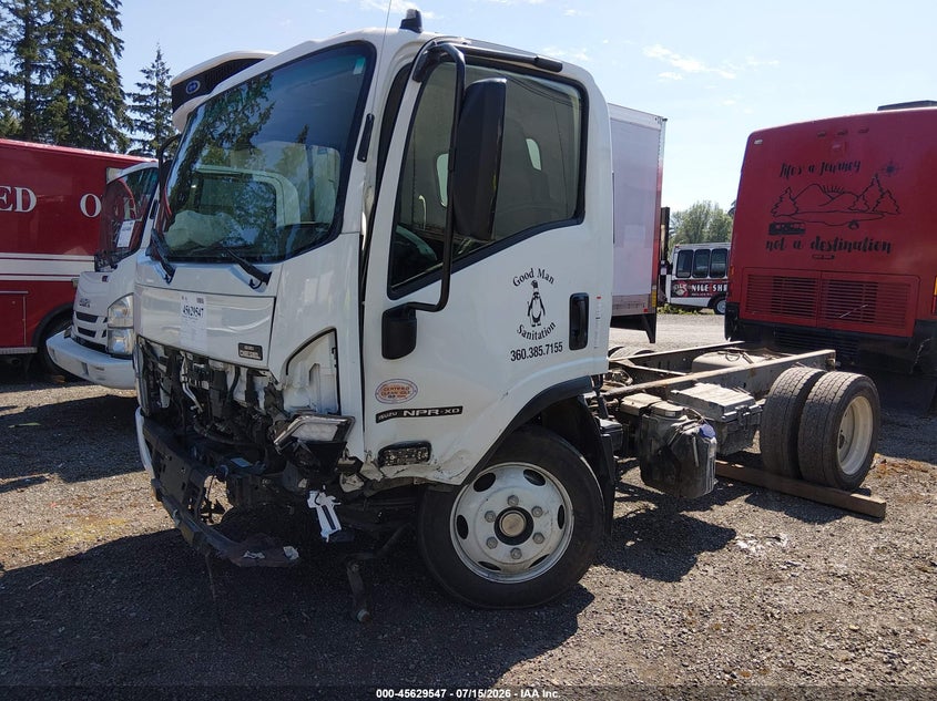 2025 Isuzu Npr VIN JALC4W166S7K00414 IAAI salvage auction — FRONT END, Bill Of Sale (Washington), sold $1,100 on 2026-07-29 (photo 2)