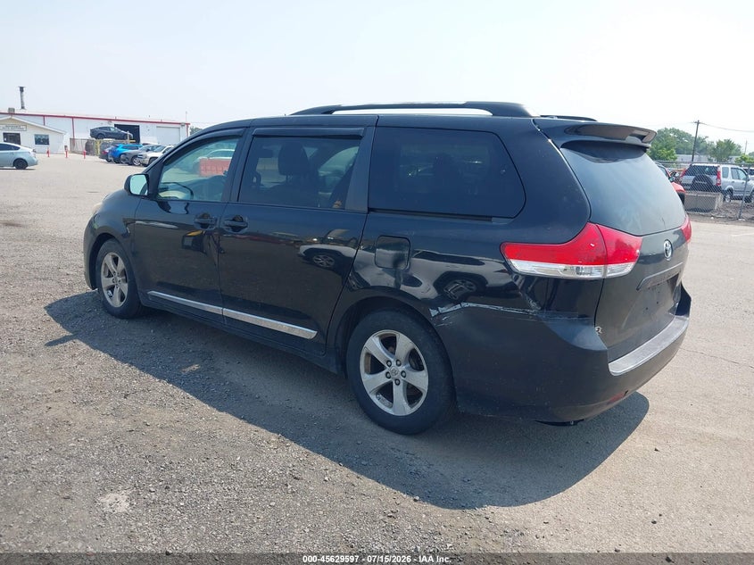 2011 Toyota Sienna VIN 5TDKK3DC9BS161858 IAAI salvage auction — FRONT END, Clear (New York), sold $2,000 on 2026-07-27 (photo 3)