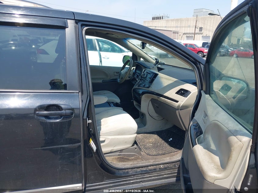 2011 Toyota Sienna VIN 5TDKK3DC9BS161858 IAAI salvage auction — FRONT END, Clear (New York), sold $2,000 on 2026-07-27 (photo 5)