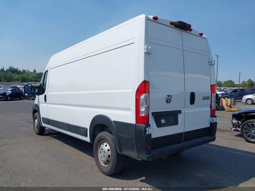 2023 Ram Promaster 2500 VIN 3C6LRVDG4PE577761 IAAI salvage auction — FRONT END, Enterprise Vehicles Clear Only (Oregon), sold $18,775 on 2026-07-22 (photo 3)