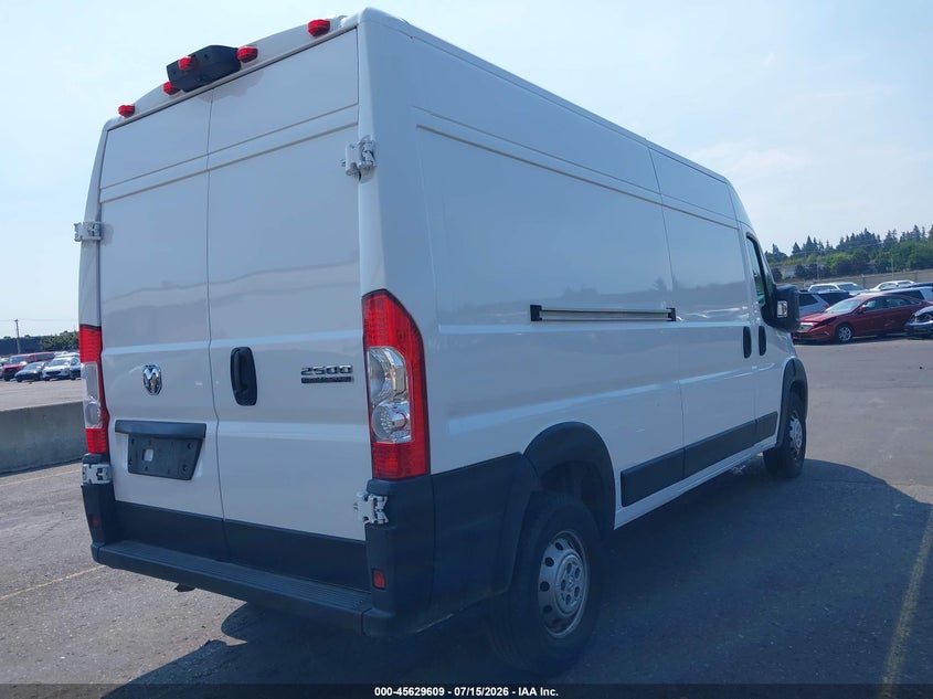 2023 Ram Promaster 2500 VIN 3C6LRVDG4PE577761 IAAI salvage auction — FRONT END, Enterprise Vehicles Clear Only (Oregon), sold $18,775 on 2026-07-22 (photo 4)