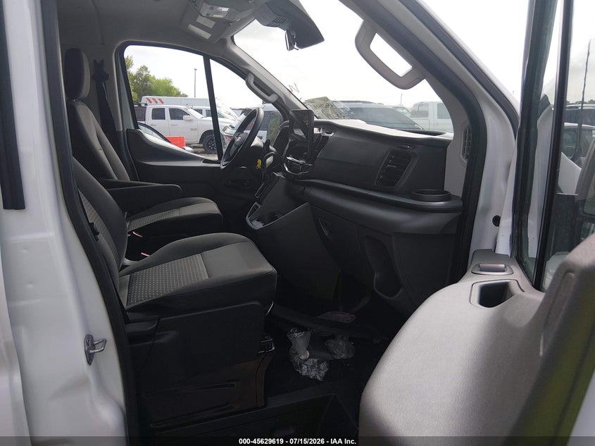 2025 Ford Transit VIN 1FBAX2Y83SKA63806 IAAI salvage auction — FRONT END, Enterprise Vehicles Clear Only (Texas), sold $21,800 on 2026-07-29 (photo 5)