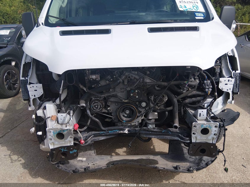 2025 Ford Transit VIN 1FBAX2Y83SKA63806 IAAI salvage auction — FRONT END, Enterprise Vehicles Clear Only (Texas), sold $21,800 on 2026-07-29 (photo 6)