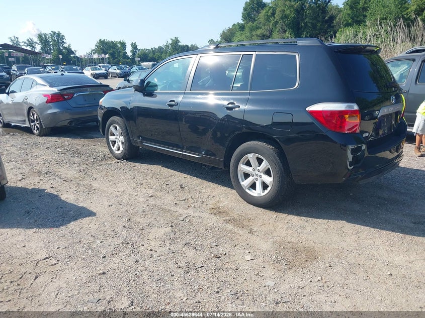 2010 Toyota Highlander VIN 5TDJK3EH4AS039168 IAAI salvage auction — NORMAL WEAR, Clear (Maryland), sold $2,550 on 2026-07-16 (photo 3)
