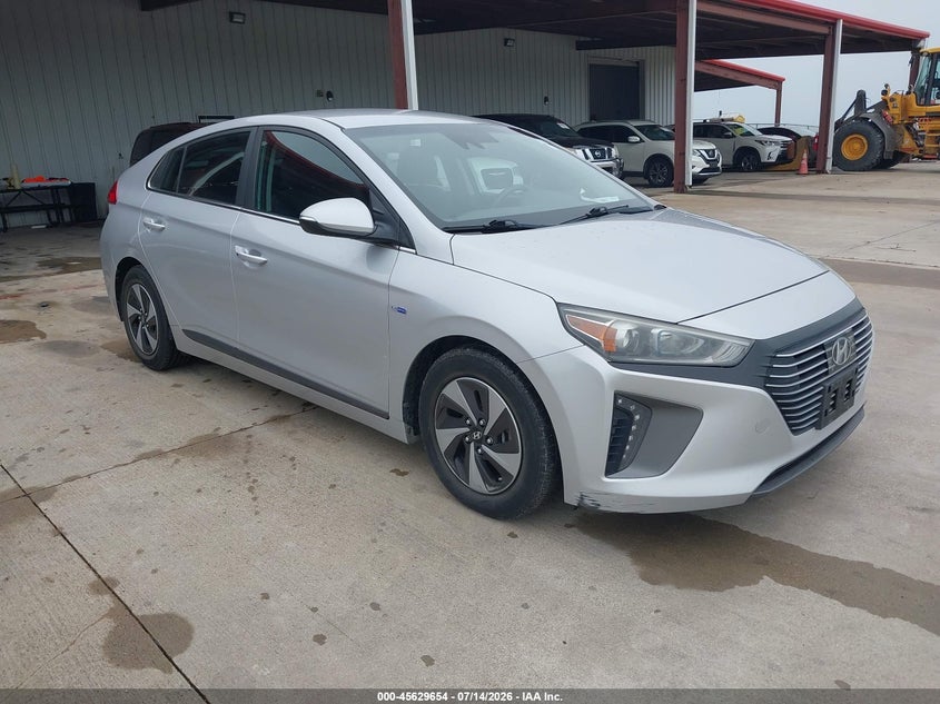 2019 Hyundai Ioniq hybrid VIN KMHC75LC8KU106893 — IAAI salvage auction photo