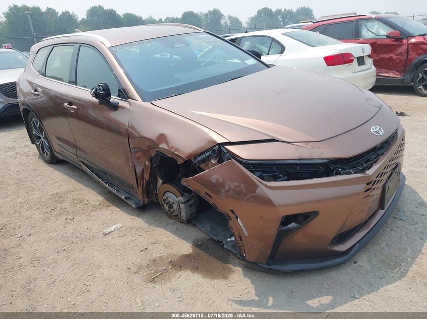 2025 Toyota Crown signia VIN JTDACAAJ0S3006018 IAAI salvage auction — RIGHT FRONT, Wait Title, sold $16,000 on 2026-09-03 (photo 1)