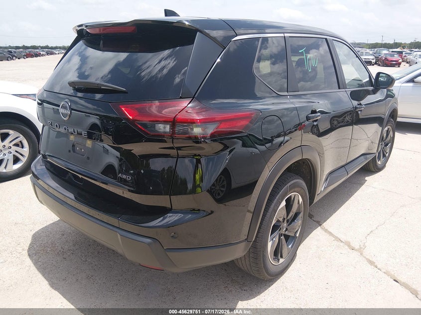 2025 Nissan Rogue VIN JN8BT3BB0SW163526 IAAI salvage auction — FRONT END, Enterprise Vehicles Clear Only (California), sold $10,100 on 2026-07-29 (photo 4)
