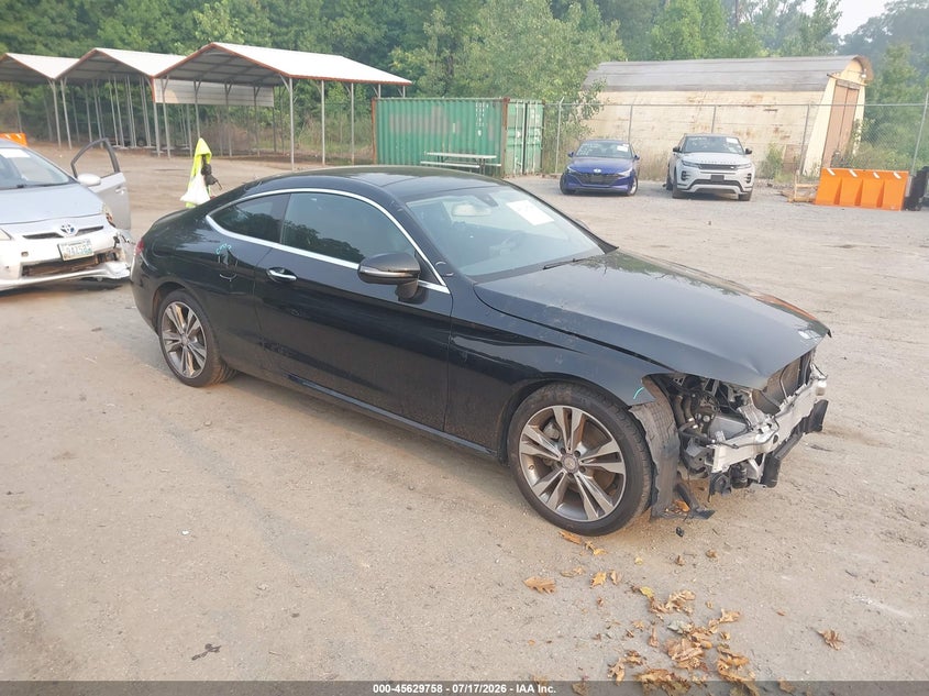 2017 Mercedes-benz C-klasse VIN WDDWJ4KB4HF479521 IAAI salvage auction — FRONT END, Salvage - 75% Or Less (Maryland), sold $4,150 on 2026-08-14 (photo 1)