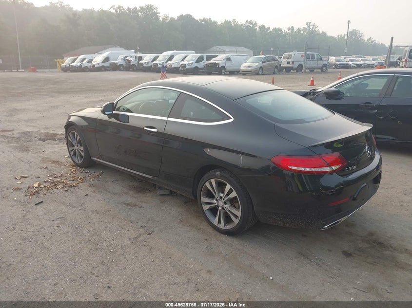 2017 Mercedes-benz C-klasse VIN WDDWJ4KB4HF479521 IAAI salvage auction — FRONT END, Salvage - 75% Or Less (Maryland), sold $4,150 on 2026-08-14 (photo 3)