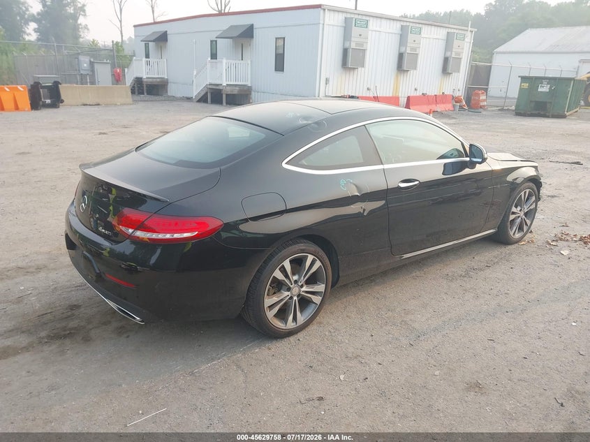 2017 Mercedes-benz C-klasse VIN WDDWJ4KB4HF479521 IAAI salvage auction — FRONT END, Salvage - 75% Or Less (Maryland), sold $4,150 on 2026-08-14 (photo 4)