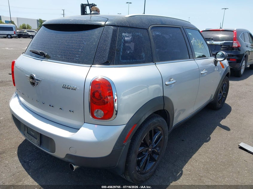 2015 Mini Countryman VIN WMWZB3C59FWR43503 IAAI salvage auction — LEFT REAR, Salvage Title, sold $875 on 2026-08-07 (photo 4)