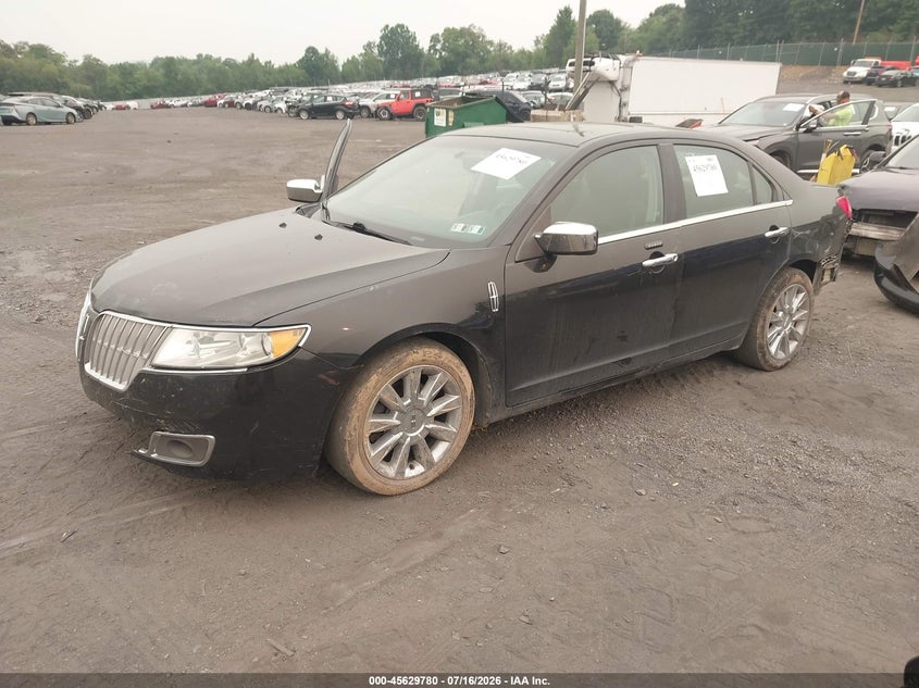 2011 Lincoln Mkz VIN 3LNHL2JC7BR750847 IAAI salvage auction — FRONT & REAR, Salvage (Pennsylvania), sold $150 on 2026-07-26 (photo 2)