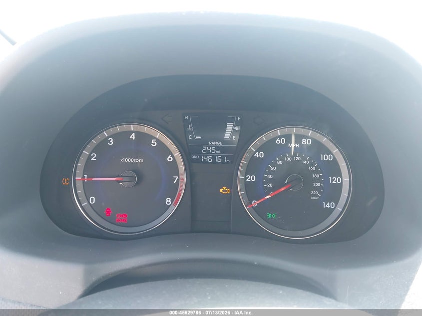 2014 Hyundai Accent VIN KMHCT4AE9EU695418 IAAI salvage auction — NORMAL WEAR, Clear-Dealer Only (Washington), sold $200 on 2026-07-30 (photo 7)