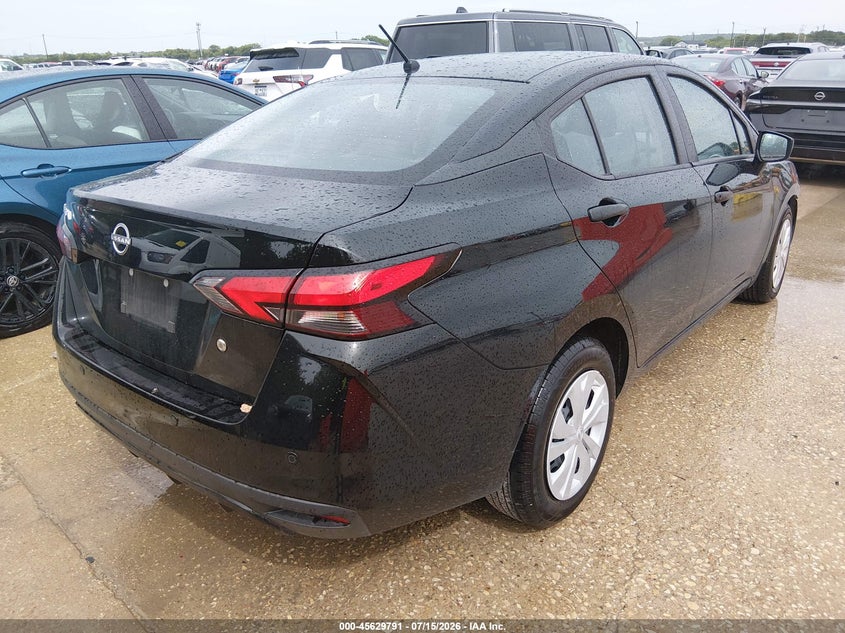 2025 Nissan Versa VIN 3N1CN8DV8SL837364 IAAI salvage auction — LEFT FRONT, Enterprise Vehicles Clear Only (Illinois), sold $9,900 on 2026-07-20 (photo 4)