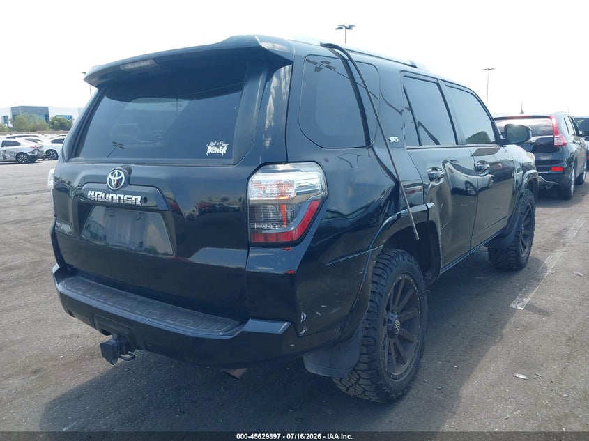 2016 Toyota 4runner VIN JTEBU5JRXG5315193 IAAI salvage auction — RIGHT SIDE, Salvage Certificate (California), sold $7,300 on 2026-07-24 (photo 4)