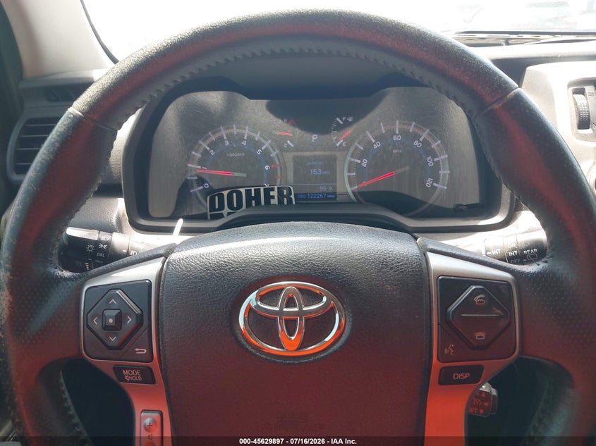 2016 Toyota 4runner VIN JTEBU5JRXG5315193 IAAI salvage auction — RIGHT SIDE, Salvage Certificate (California), sold $7,300 on 2026-07-24 (photo 7)