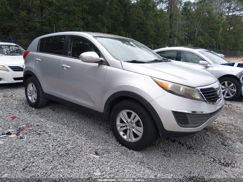 2011 Kia Sportage VIN KNDPB3A22B7089929 IAAI salvage auction — NORMAL WEAR, Clear (South Carolina), sold $1,800 on 2026-07-21 (photo 1)