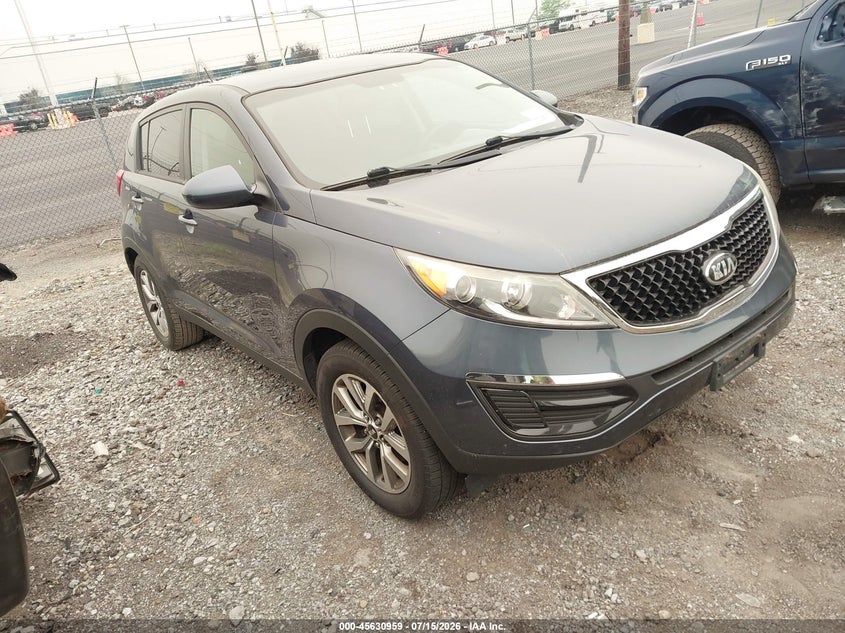 2014 Kia Sportage VIN KNDPB3AC7E7566898 IAAI salvage auction — NORMAL WEAR, Salvage Title, sold $1,250 on 2026-07-22 (photo 1)
