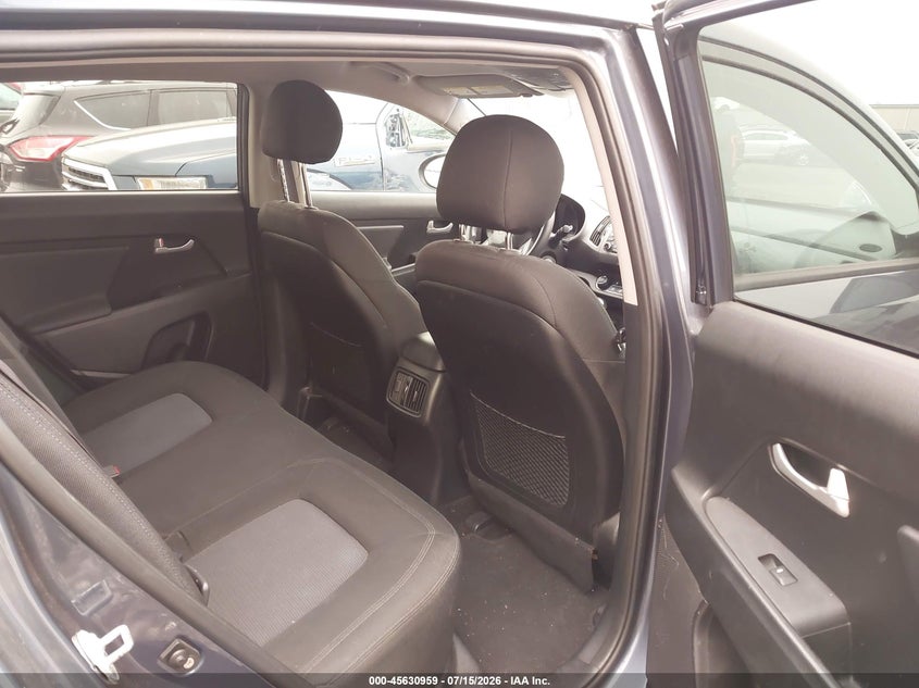 2014 Kia Sportage VIN KNDPB3AC7E7566898 IAAI salvage auction — NORMAL WEAR, Salvage Title, sold $1,250 on 2026-07-22 (photo 8)