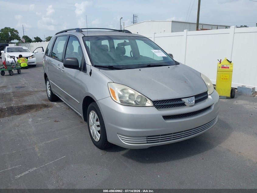 2005 Toyota Sienna VIN 5TDZA23C75S335699 IAAI salvage auction — NORMAL WEAR, Clear (Florida), sold $1,000 on 2026-07-20 (photo 1)