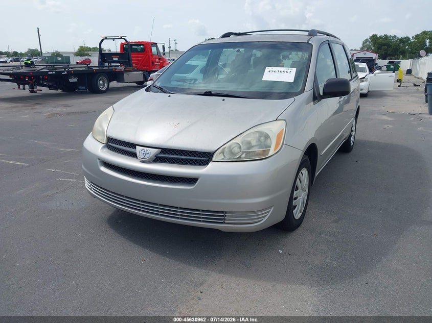 2005 Toyota Sienna VIN 5TDZA23C75S335699 IAAI salvage auction — NORMAL WEAR, Clear (Florida), sold $1,000 on 2026-07-20 (photo 2)