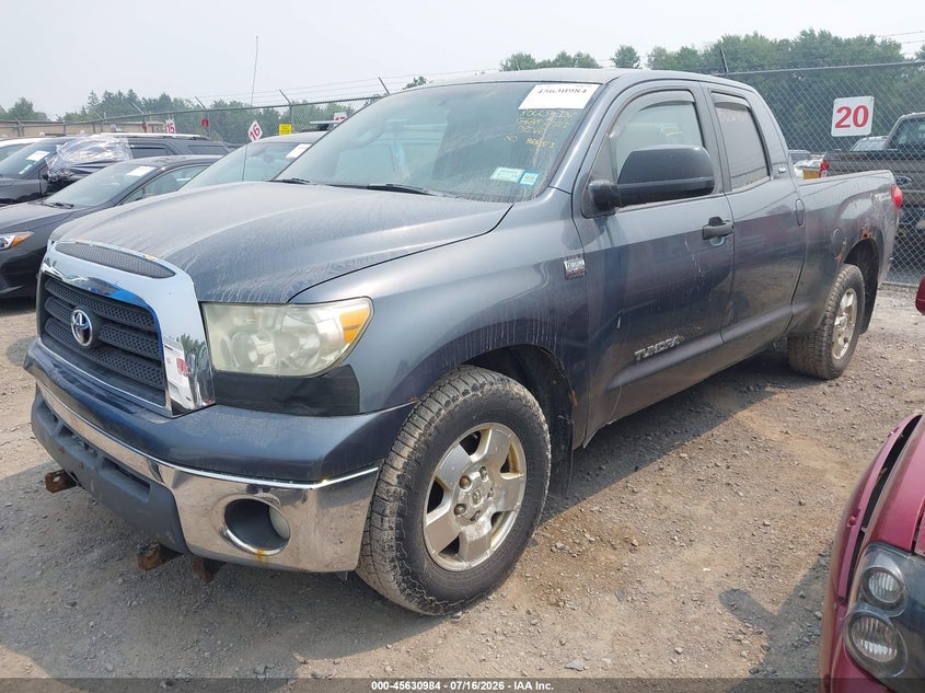 2007 Toyota Tundra VIN 5TBBT54197S452612 IAAI salvage auction — UNDERCARRIAGE, Clear (New York), sold $1,550 on 2026-07-30 (photo 2)