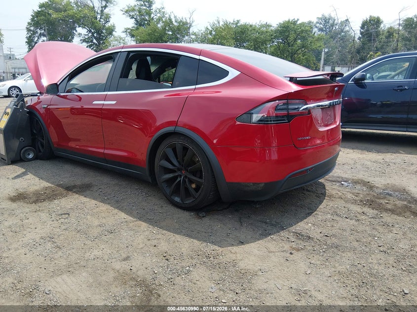 2016 Tesla Model x VIN 5YJXCBE21GF006123 IAAI salvage auction — FRONT END, Salvage Title, sold $7,500 on 2026-08-31 (photo 3)